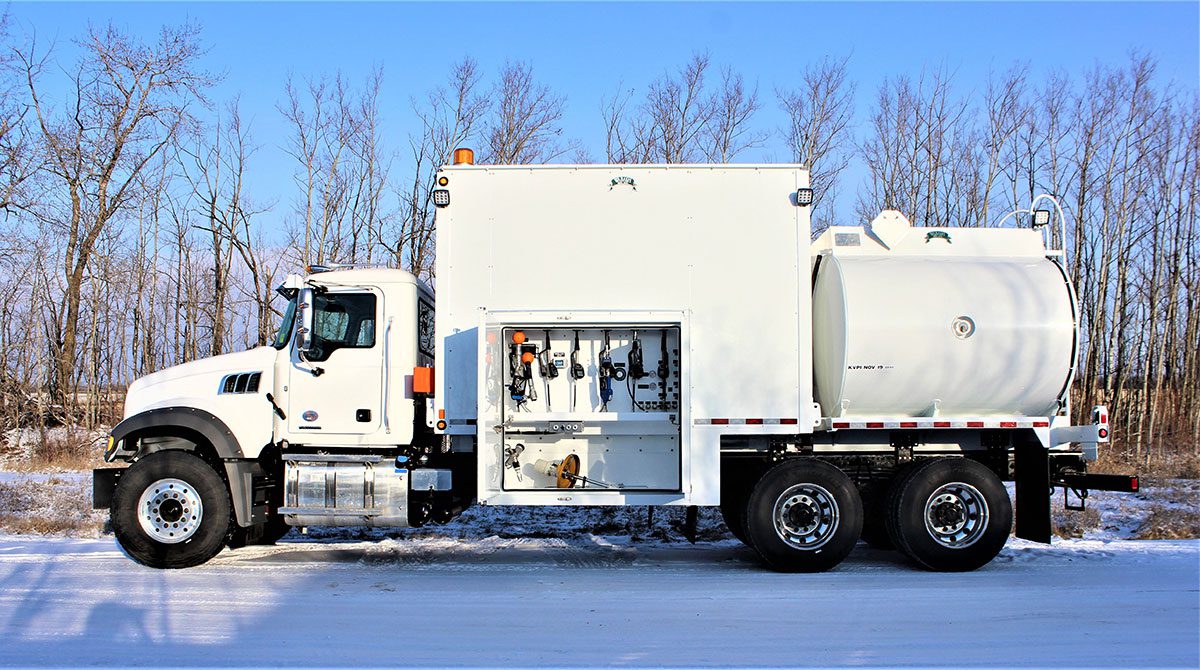 Fuel and Lube Truck